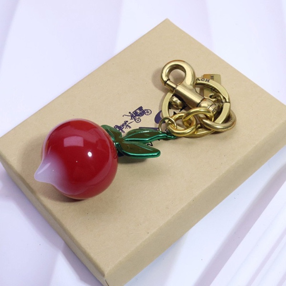 Coach Carrot Keychain Bag Charm - Picture 2 of 6